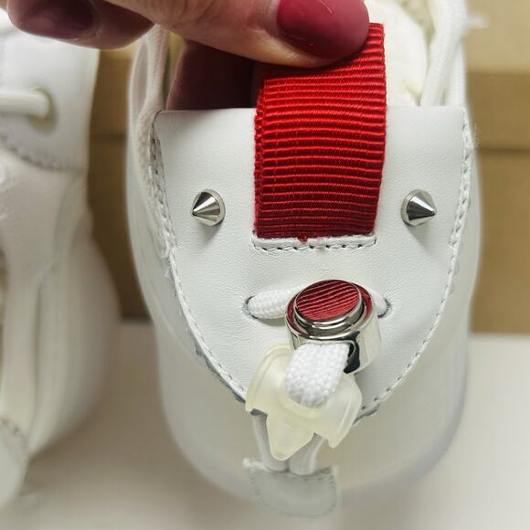 Christian Louboutin Leather Sneakers ARPOADOR Flat Size 41.5 US 8.5 White main image 13